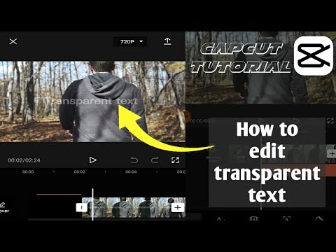Text Transparent