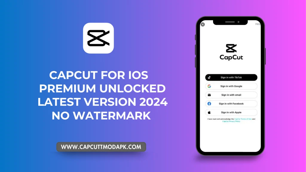 CapCut Mod Apk For iOS