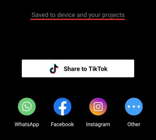 Save and Export Your 3D Zoom Photo to TikTok